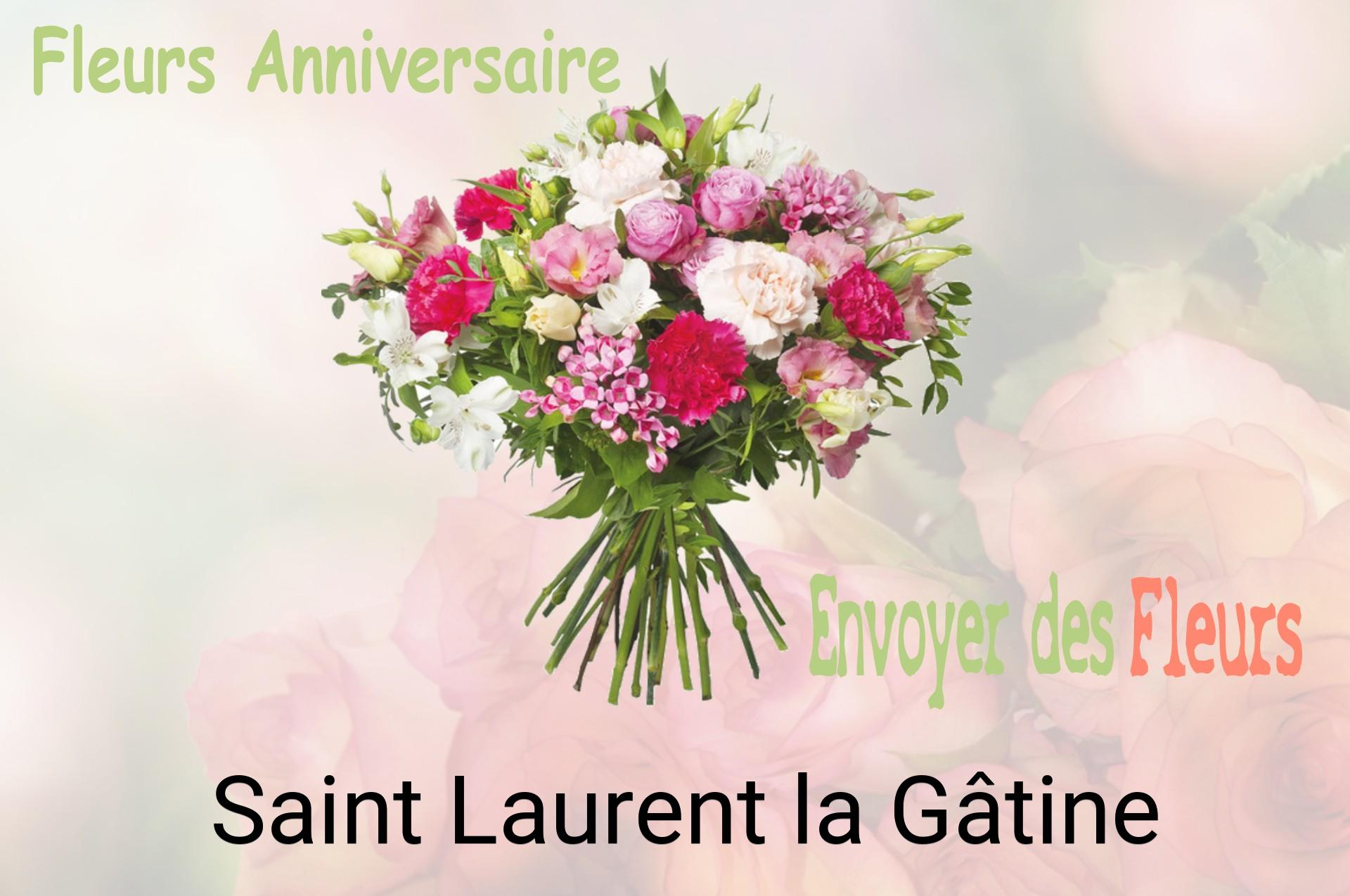 Bouquet de fleurs d’anniversaire livré à Saint-Laurent-la-Gâtine