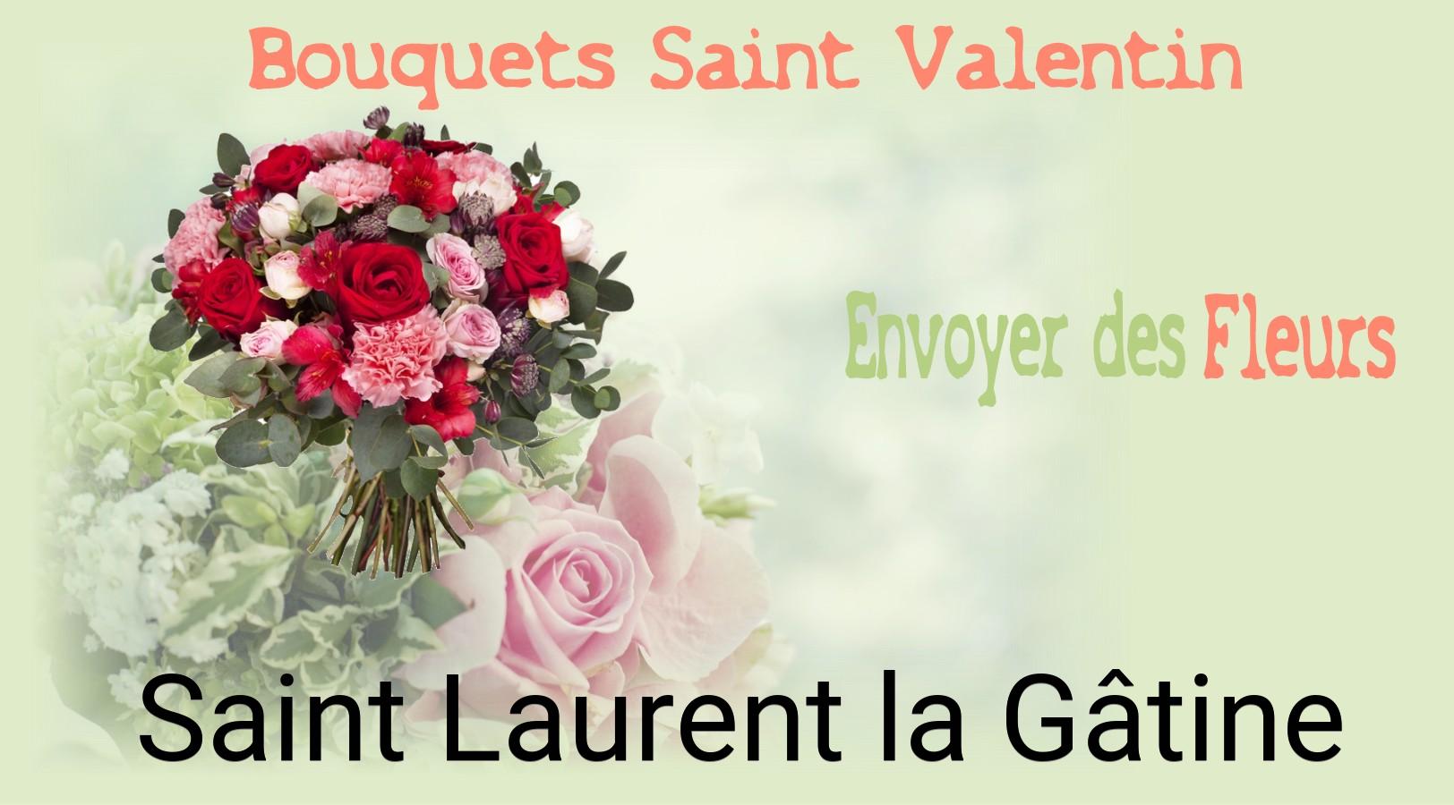 Roses de Saint-Valentin livrées à Saint-Laurent-la-Gâtine